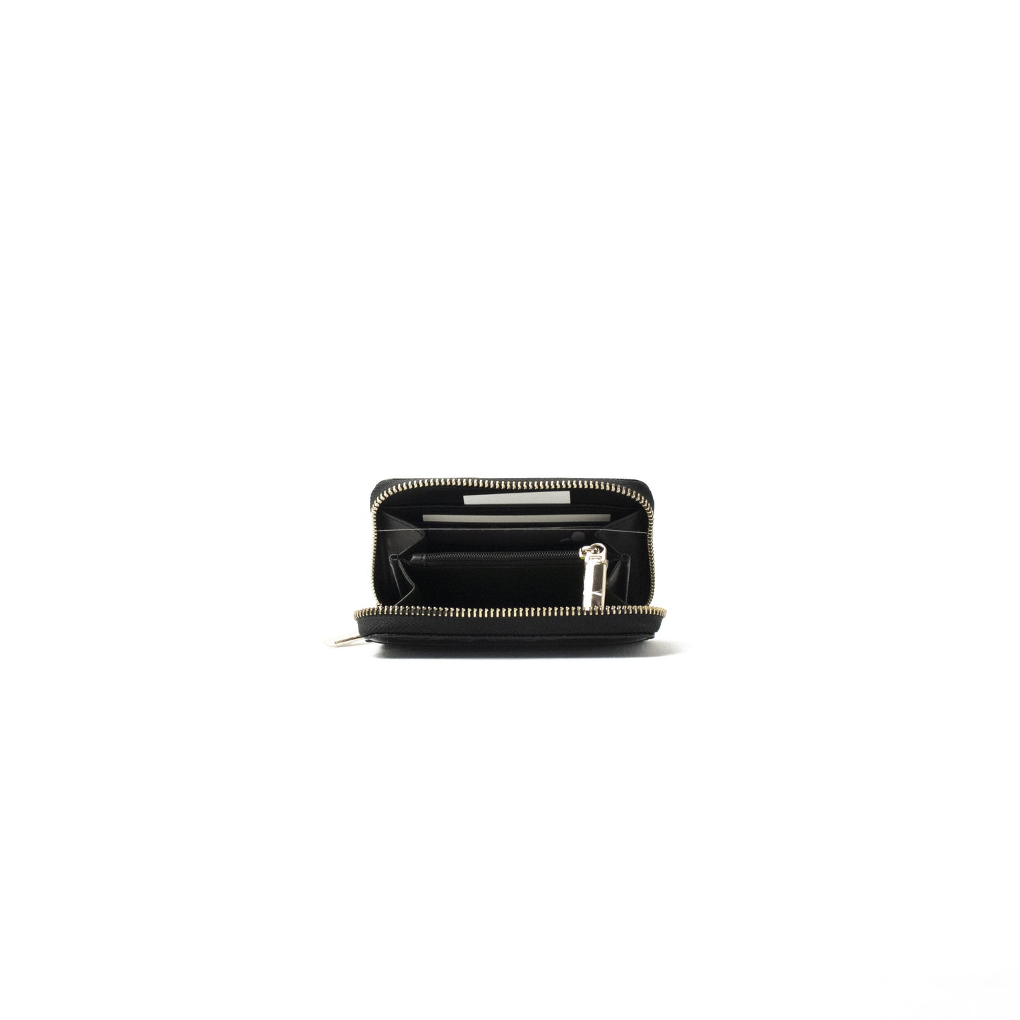 Black Croc-Embossed Wallet - Wallet back