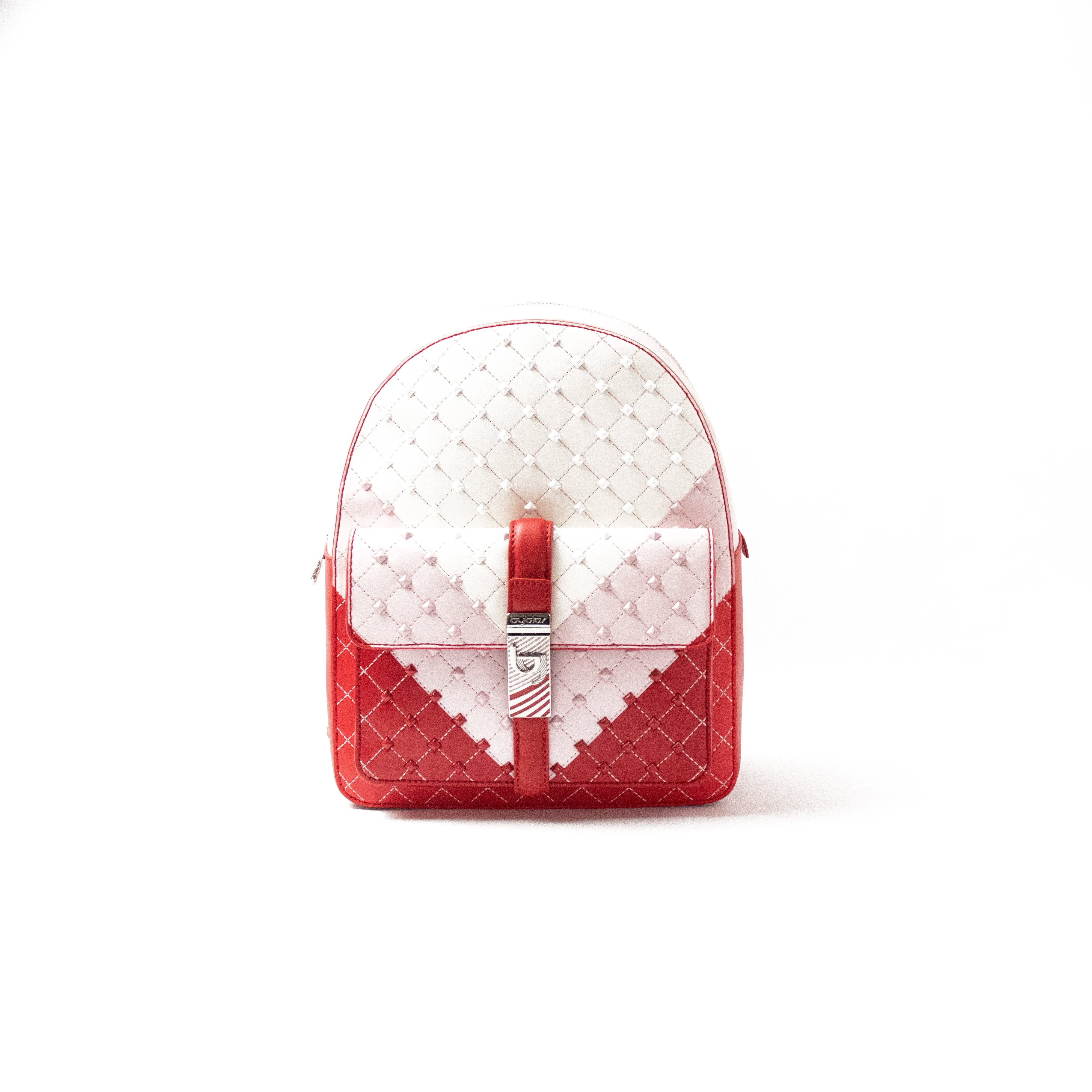 Byblos Red Backpack with Anti-Theft Pocket