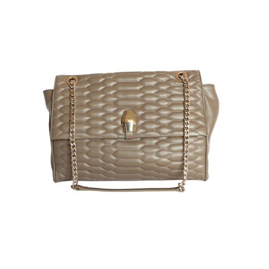 The Guilty Woman | Cavalli Class Nives Taupe Shoulder Bag