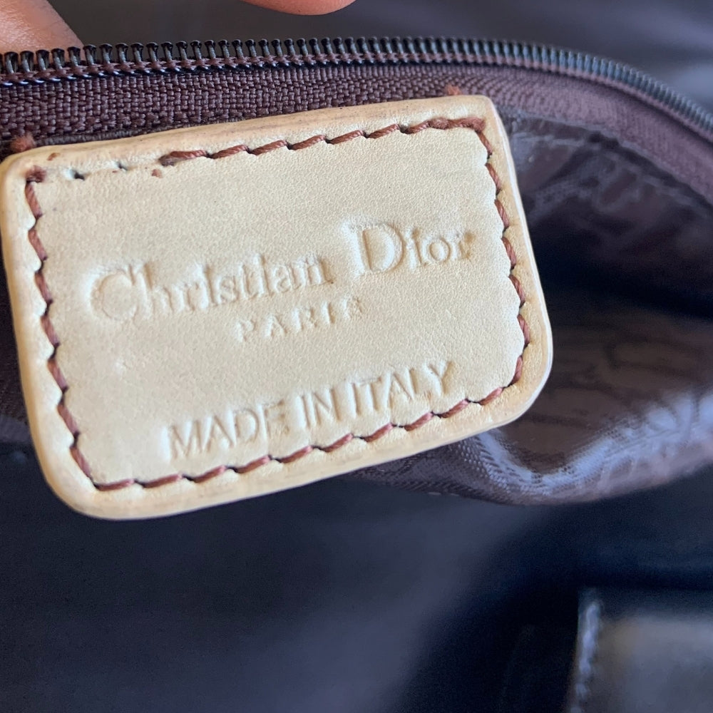 christian dior gaucho saddle bag made in italy tag_ The Guilty Woman