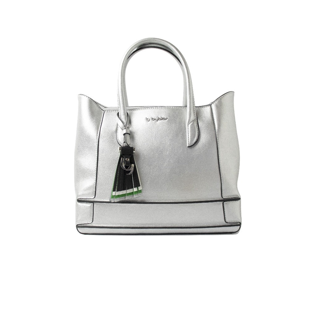 Byblos Stella Silver Saint Louis Tote - tote front