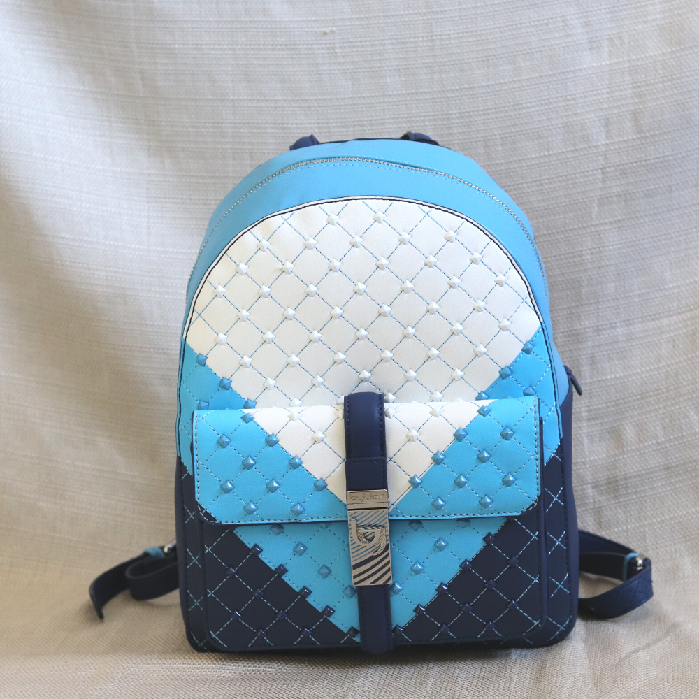 Byblos "Charlotte" Blue Backpack