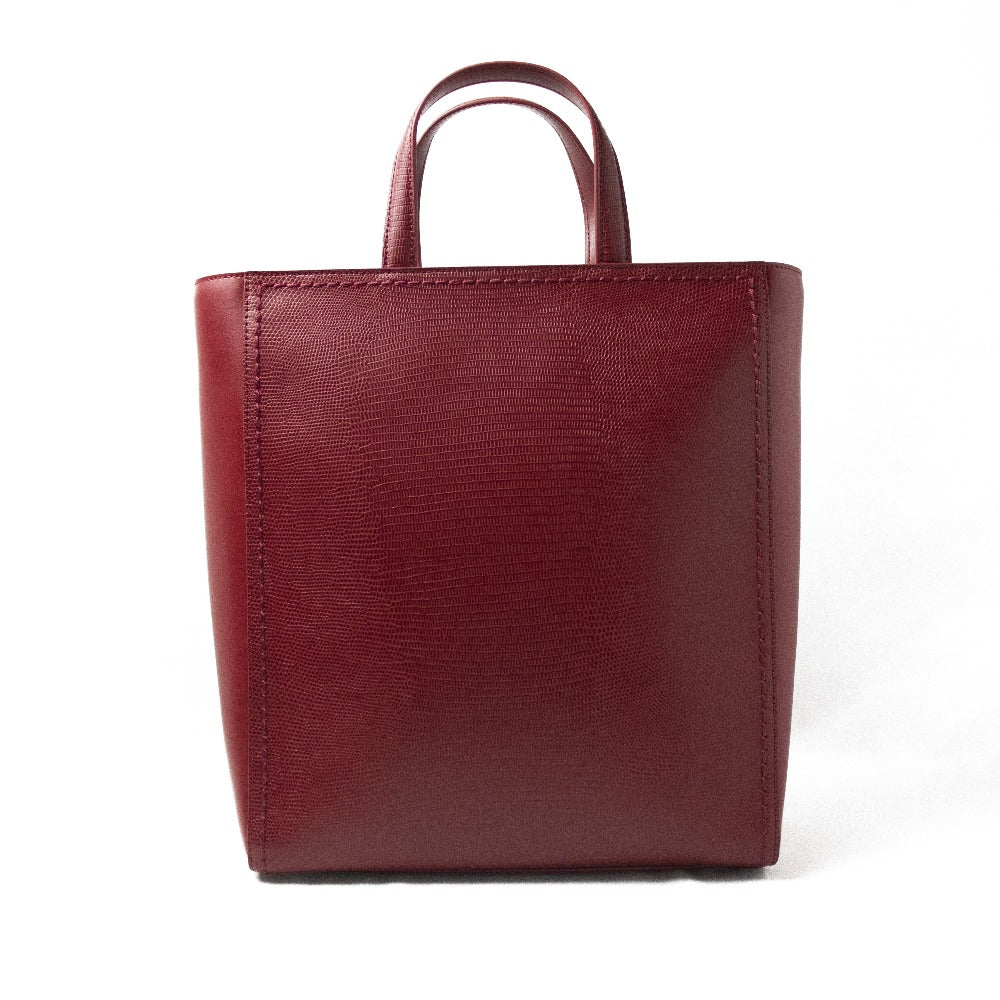 Cavalli Class Dahlia Red Tote Bag - tote back